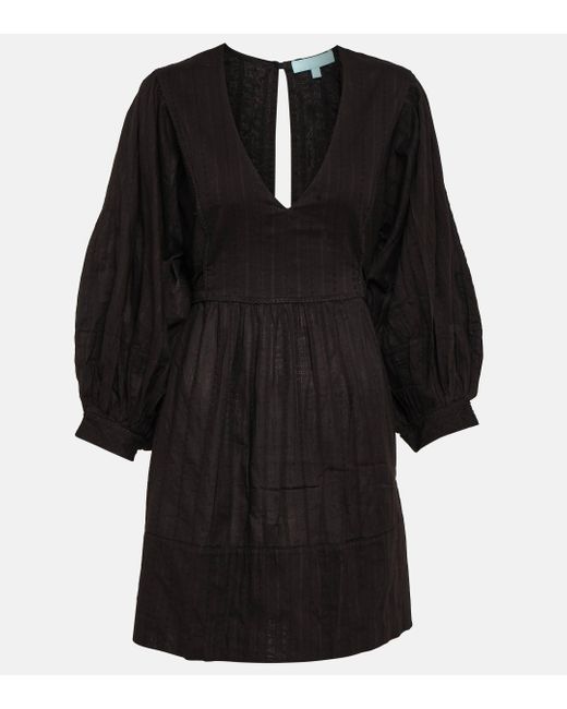 Robe Camilla en coton Melissa Odabash en coloris Black