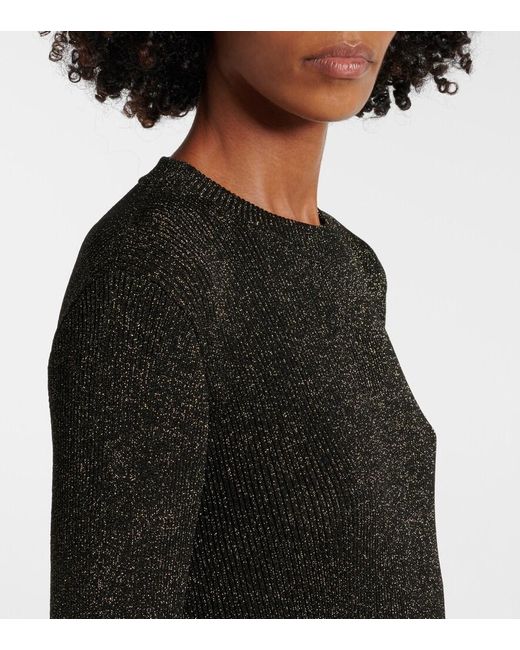 Chloé Gray Strickkleid Mit Bogenkante