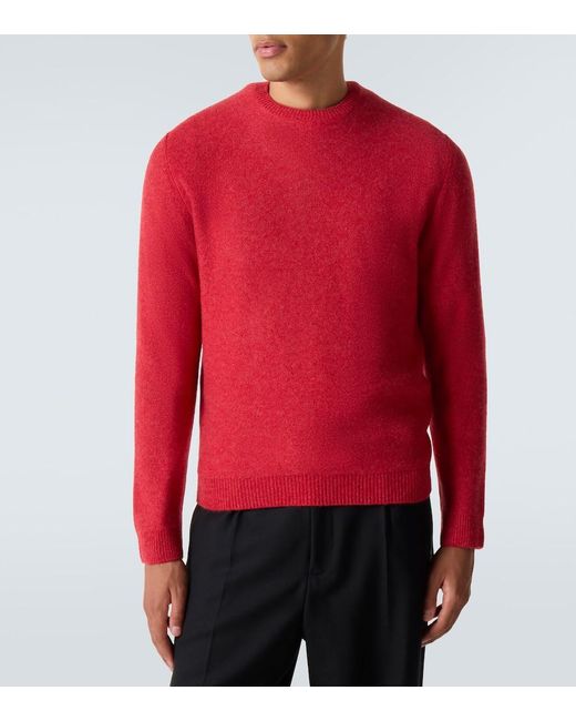 LeKasha Pullover Toucques Aus Kaschmir in Red für Herren