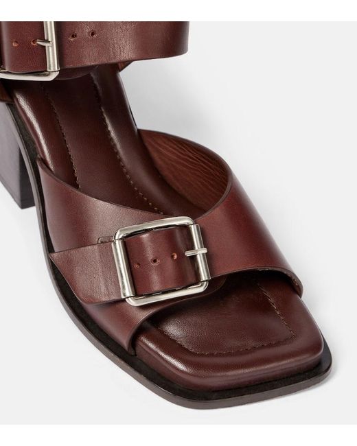 Sandali 80 di Lemaire in Brown