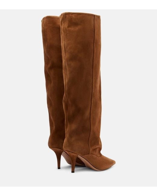 Bottes Ines 75 En Daim Paris Texas en coloris Brown