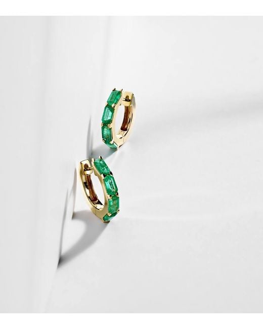 Orecchini Huggie di SHAY in White