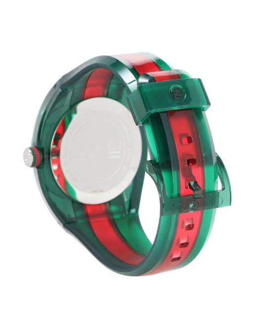 Gucci Sync Xxl Watch in Green | Lyst 