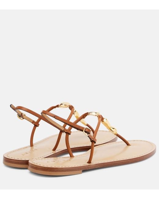 Amanu Brown Nairobi Leather Sandals