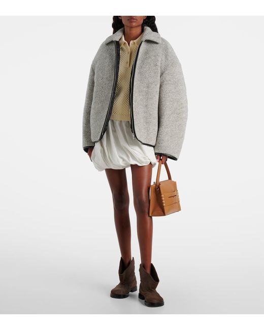 J.W. Anderson Gray Jacke Aus Einem Wollgemisch