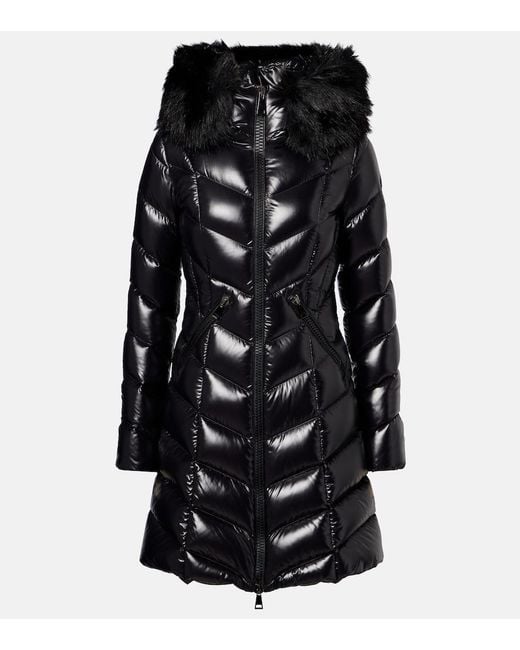 Moncler Black Fulmarus Quilted Down Coat