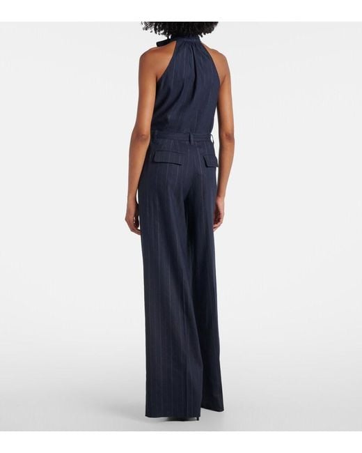 Dorothee Schumacher Blue Modern Sophistication Wide-Leg Pants