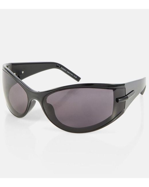 Givenchy Brown Rectangular Sunglasses