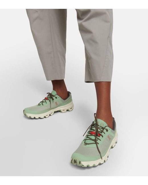 Loewe Green + On Cloudventure Sneakers Aus Recyceltem Canvas Und Mesh