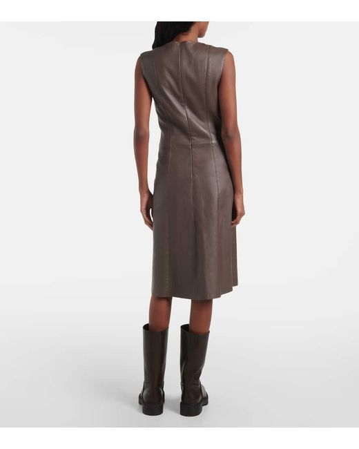 Joseph Brown Midikleid Aus Leder