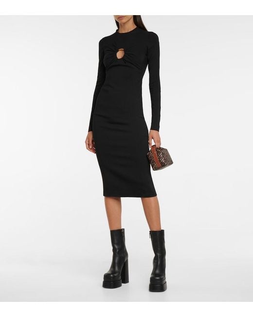 Versace Black Aevitas Platform Boots