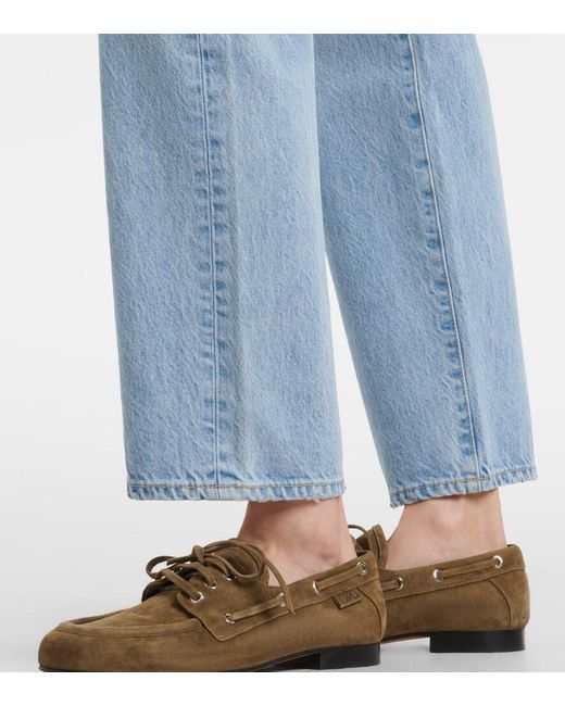 SLVRLAKE Denim Blue London Straight Jeans