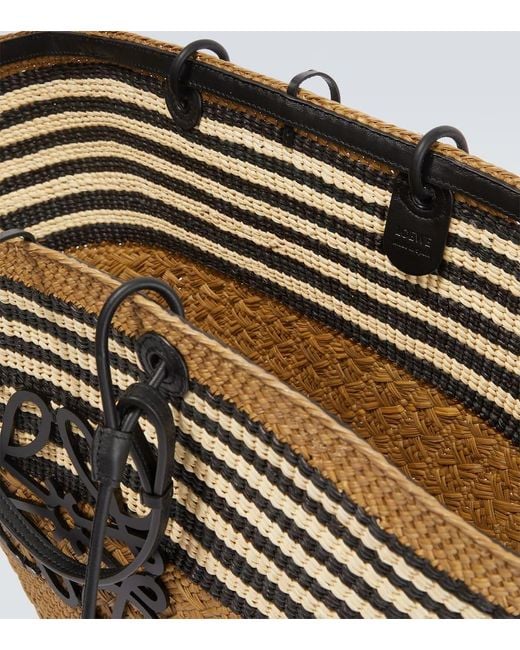 Loewe Paula's Ibiza Tote Bag Anagram Large in Metallic für Herren