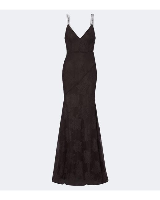 Alex Perry Black Lace Gown
