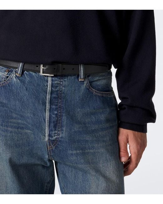 A.PRESSE Blue Wool Sweater for men