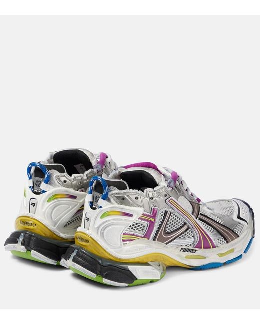 Balenciaga White Runner Sneakers
