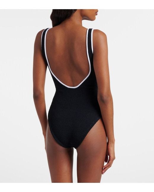 Hunza G Black Coverage Faye Swimsuit