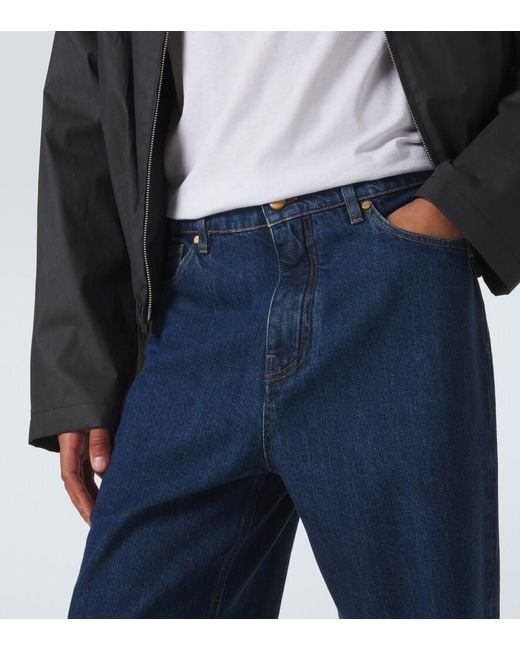 Jil Sander Blue Straight Jeans for men