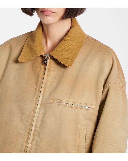 J.W. Anderson Natural Jacke Aus Baumwolle