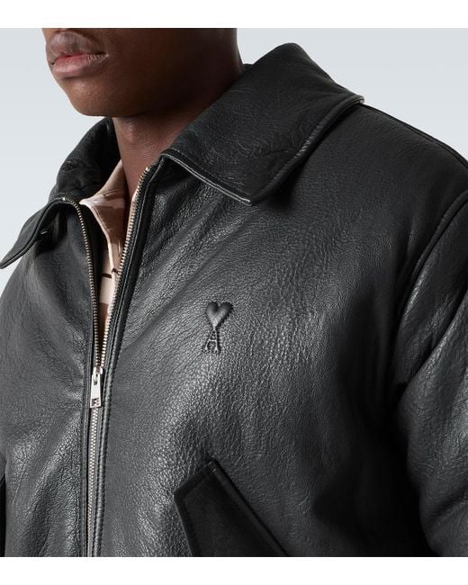 Bomber di AMI in Black da Uomo