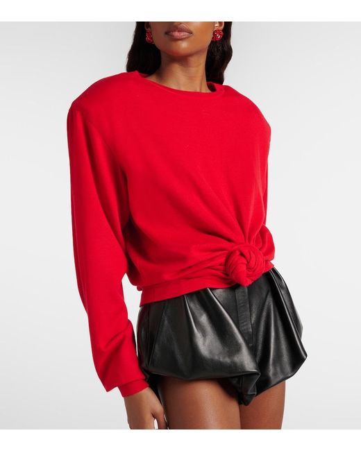 Magda Butrym Red Wool Sweater