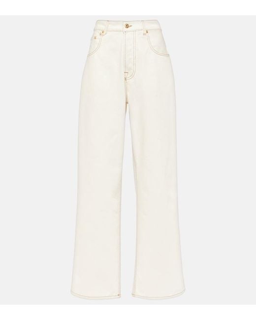 Jacquemus White Le De-Nimes Large Jeans