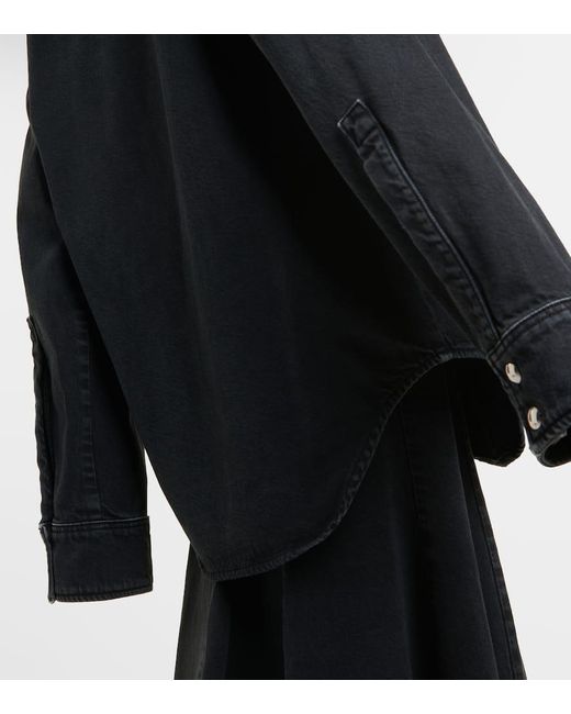 Camicia di jeans Jinn di Khaite in Black