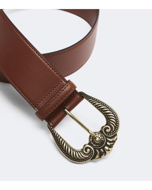 Etro Brown Leather Belt