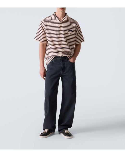 Prada Sneakers Aus Leder in Black für Herren
