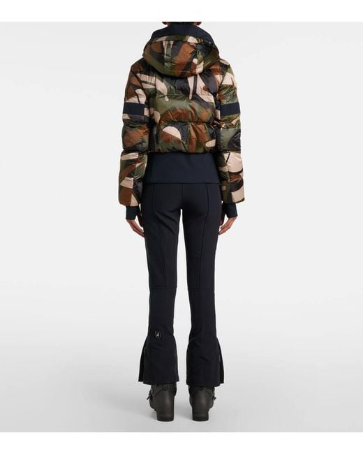 Toni Sailer Black Bedruckte Skijacke Loretta