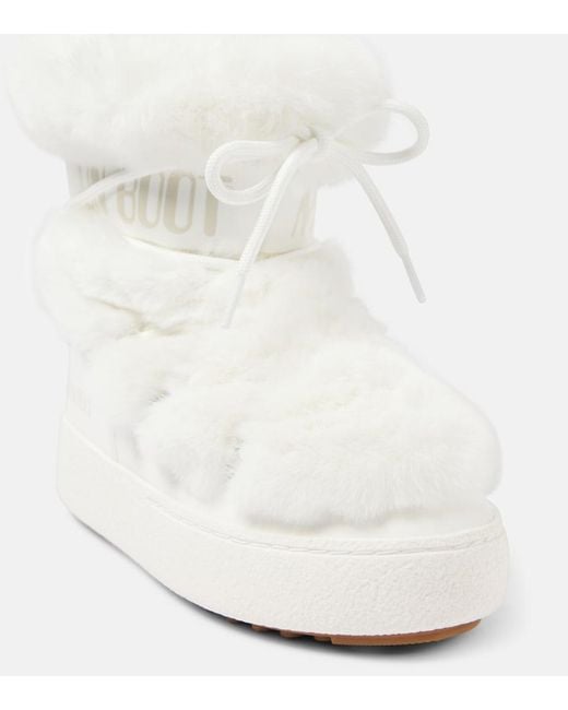 Moon Boot White Mb Track Snow Boots