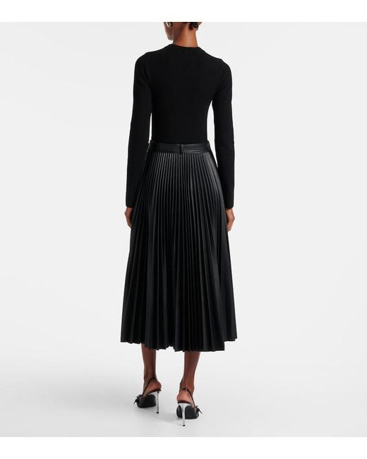 Robe Midi Abilene Jonathan Simkhai en coloris Black