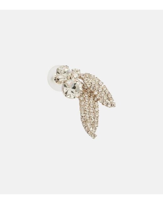 Jennifer Behr Metallic Alvara Crystal-Embellished Earrings