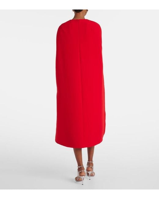 Robe Midi Safiyaa en coloris Red