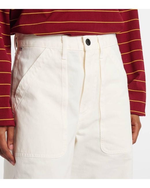 Pantalon Cargo Ayla En Coton Citizens of Humanity en coloris White