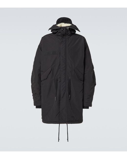 Junya Watanabe Blue X C.P. Company 3L Goggles Parka for men