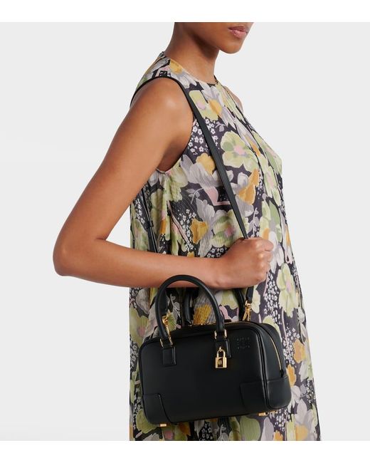 Loewe Black Tote Bag Amazona 23 Aus Leder