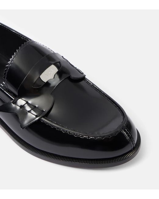 Mocassins Penny En Cuir Christian Louboutin en coloris Black