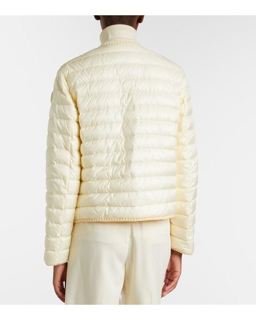 Moncler Natural Circaete Quilted Down Jacket