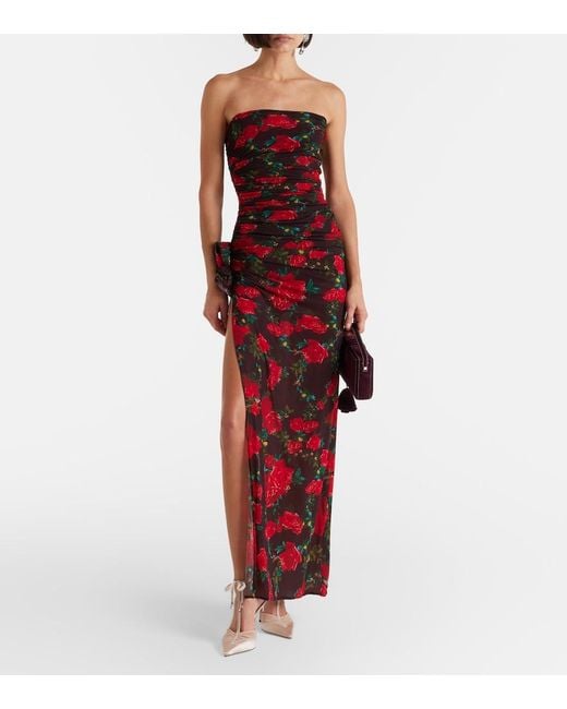 Jimmy Choo Natural Afia 100 Velvet-Trimmed Satin Pumps