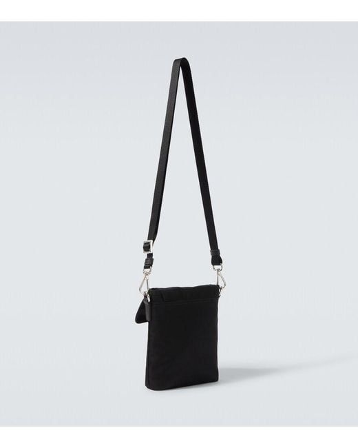 Prada White Re-Nylon Phone Pouch for men