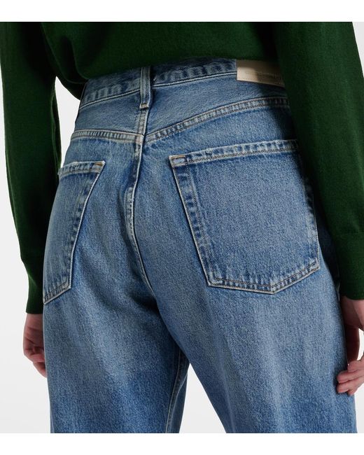 Citizens of Humanity Blue Winslow Mid-Rise Straight Jeans