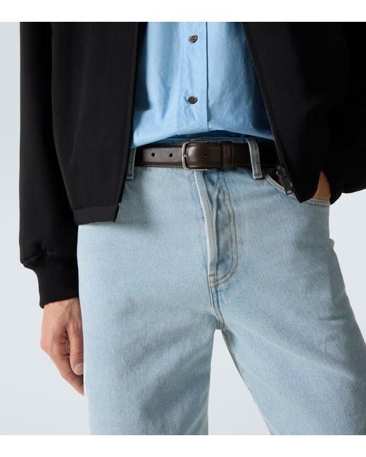 The Row Guertel Classic Aus Leder in Black für Herren