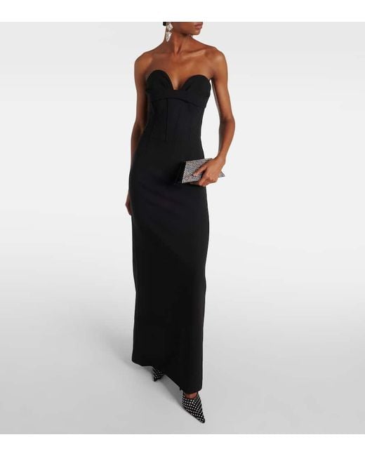 Magda Butrym Black Robe Aus Einem Wollgemisch