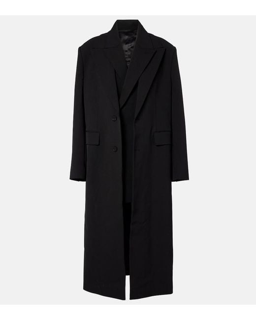 Jean Paul Gaultier Black Layered Coat