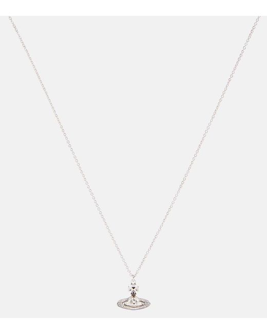 Vivienne Westwood White Pina Necklace