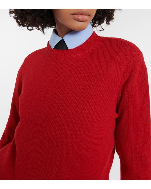 Pullover in cashmere di Valentino in Red