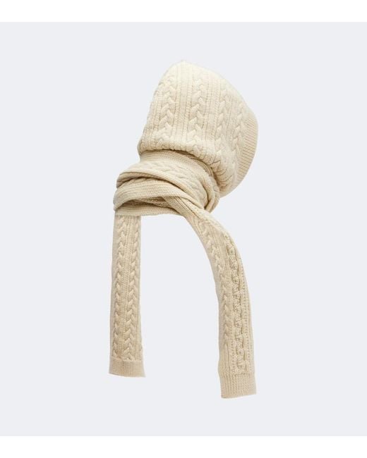 Isabel Marant Natural Honorine Wool And Alpaca Scarf