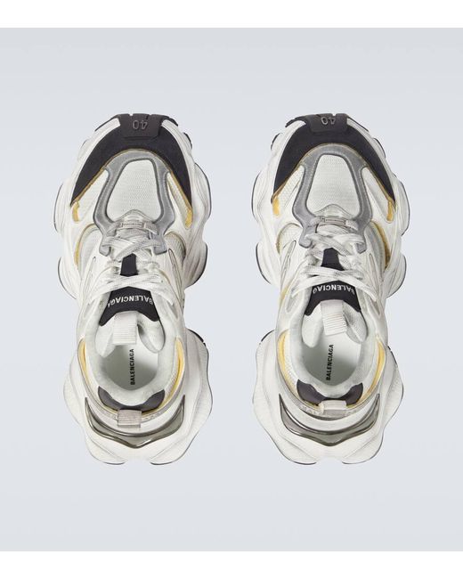 Balenciaga Sneakers Cargo aus Mesh in White für Herren