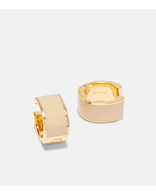 Pendientes De Aro Totême  de color Metallic